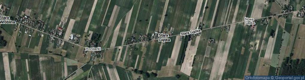 Zdjęcie satelitarne Stara Gąska ul.
